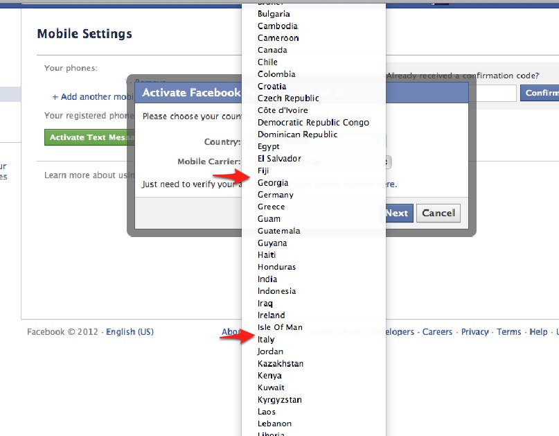 Screen Shot 2012-02-13 at 12.38.07 AM Screen Shot 2012 02 13 at 12.38.07 AM Facebook efface Israël?